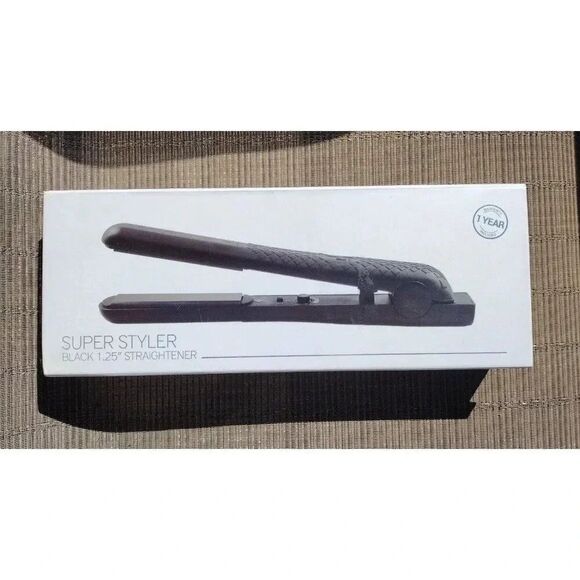 Herstyler 1.25" StraightenerCeramic Plates500°F HeatFrizz-Free Results